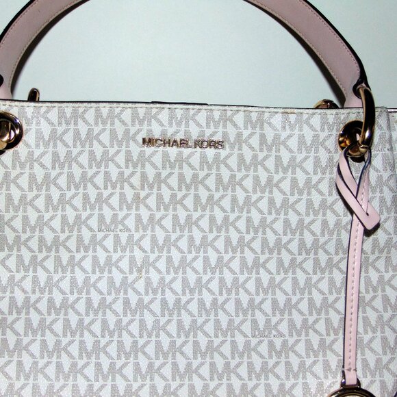 Michael Kors Large Nicole Triple Compartment Shoulder Tote Bag - Picture 3 of 9